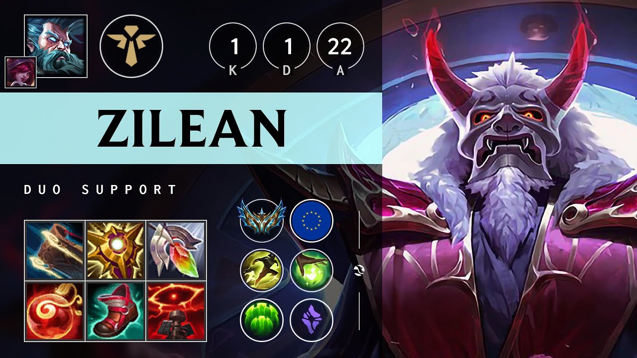 Zilean Support vs Nautilus - EUW Challenger Patch 25.S1.1