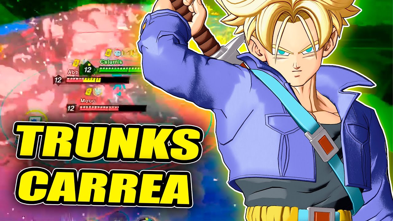 TRUNKS VUELVE A CARREAR en DRAGON BALL Gekishin Squadra Gameplay