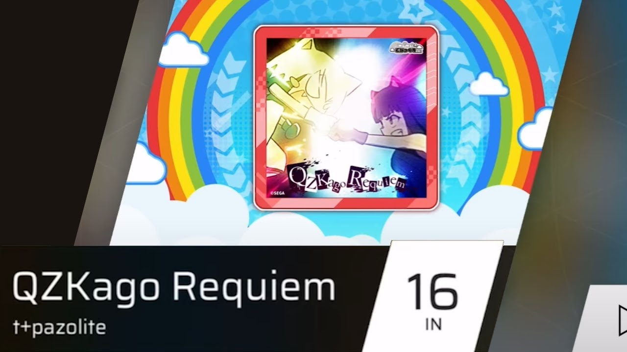t+pazolite - QZKago Requiem [IN Lv.16] Sightread | Phigros