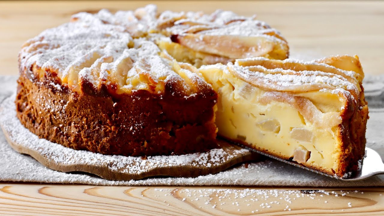 Torta Ricotta e Pere