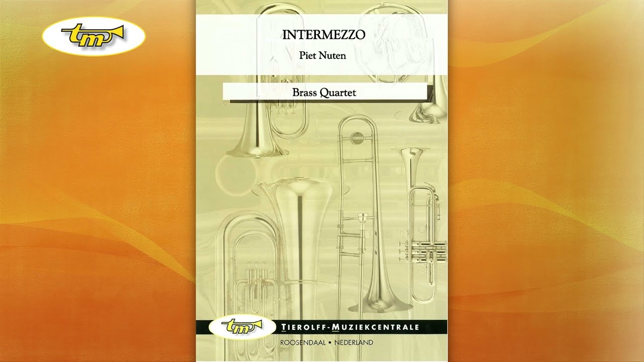 Intermezzo - Brass Quartet - Nuten - Tierolff