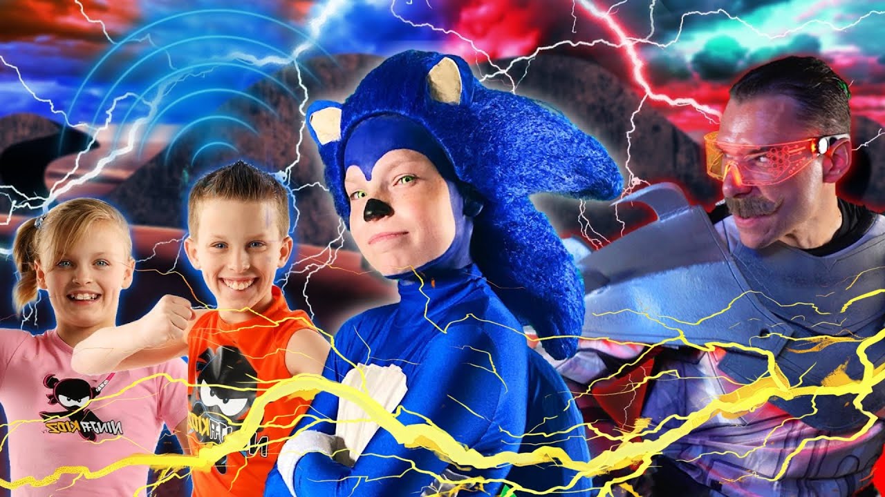 SONIC vs DOUTOR EGGMAN! 👊 Os Bandidos Contra Atacam | Ninjas Mirins VS as Forças do Mal
