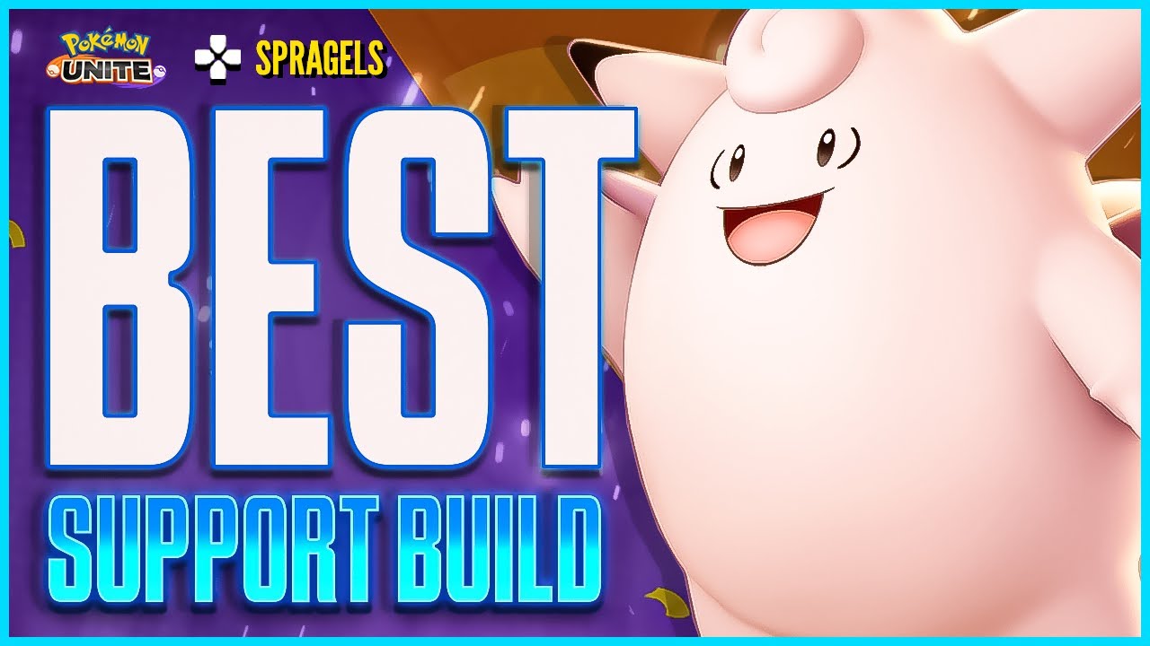 The BEST Healing Clefable Build - Pokemon Unite