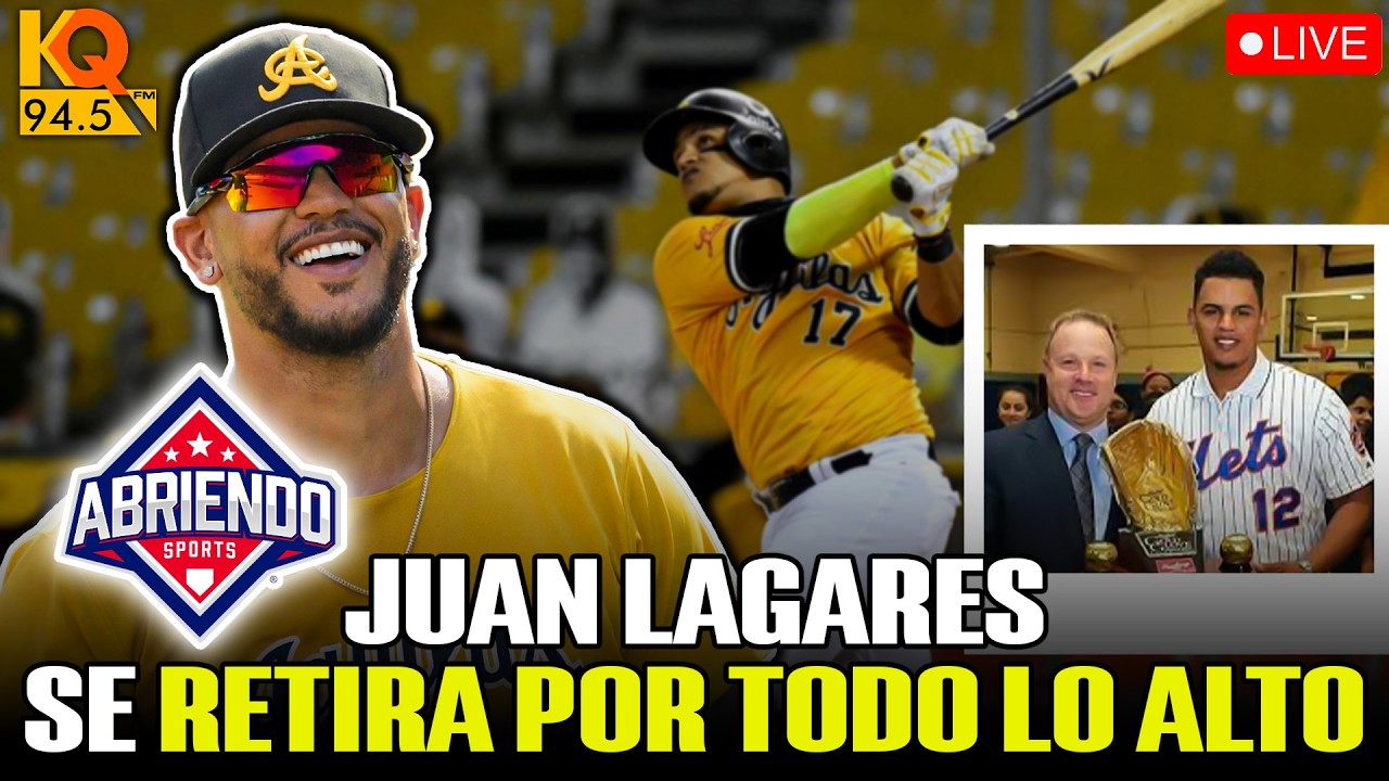 🔴EN VIVO: LA RAZÓN DEL RETIRO DE JUAN LAGARES DEL BASEBALL PROFESIONAL