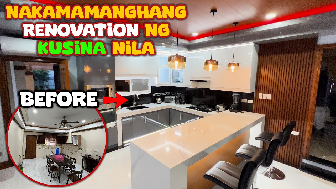 Gawin nating SOBRANG GANDA ang kanilang KITCHEN RENOVATION | MODERN LOOK at FUNCTIONALITY WISE!