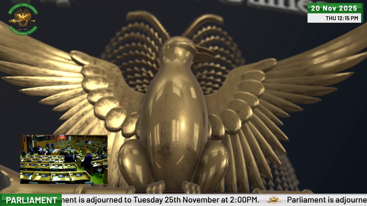 PARLIAMENT SITTING | 20th November, 2025