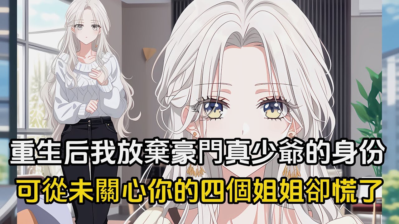 重生后我放棄了豪門真少爺的身份，轉身回到養父母身邊，可從未把我放在心上的四個姐姐卻慌了#戀愛 #漫畫 #二次元