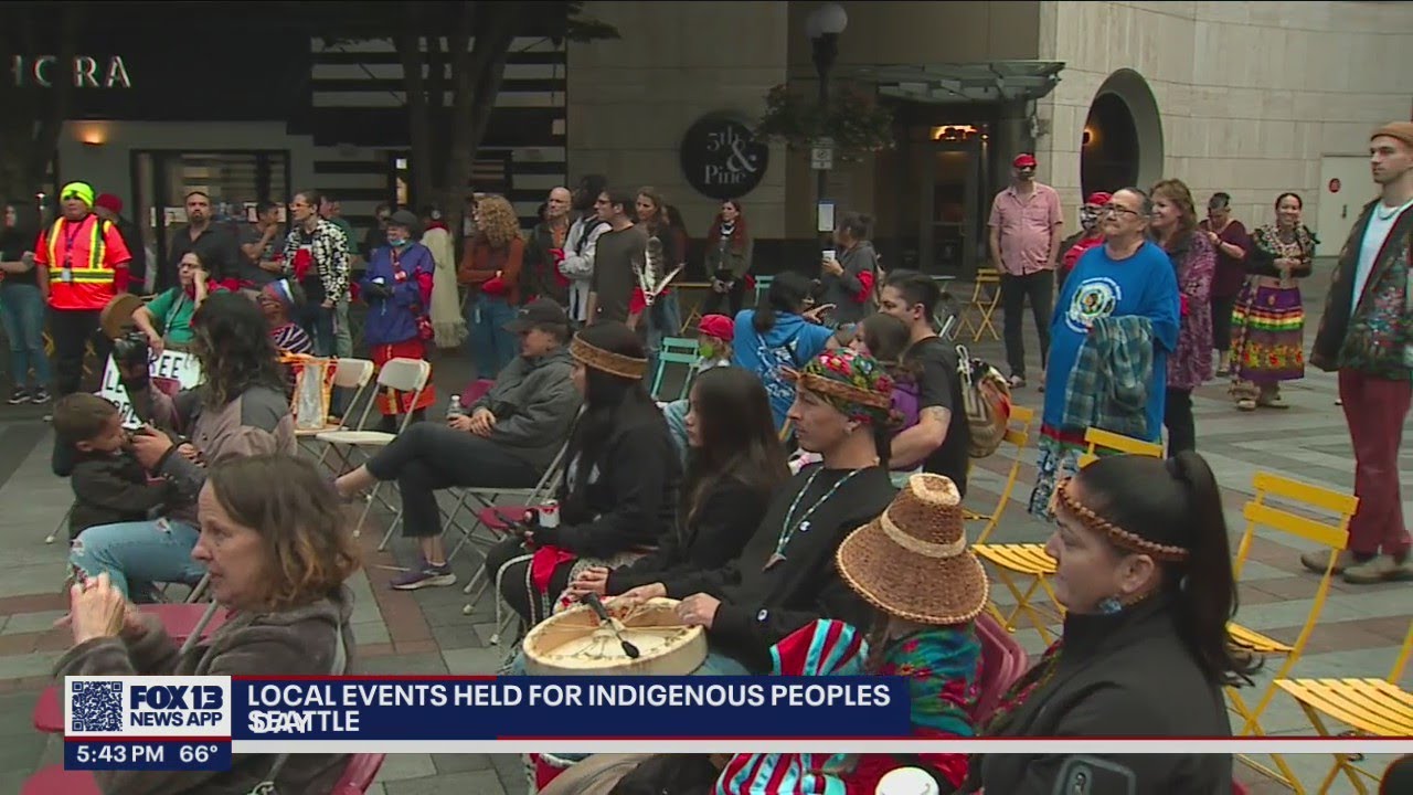 Events held to celebrate Indigenous Peoples Day | FOX 13 Seattle
