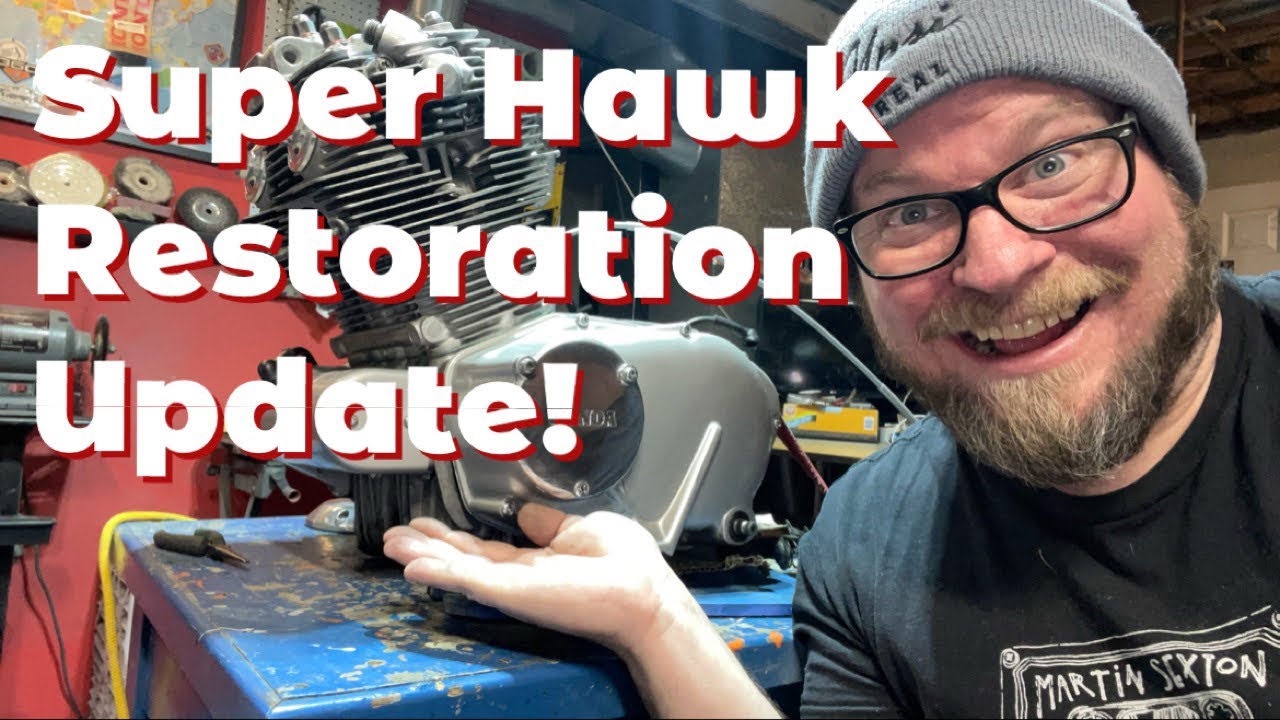 Honda Motorcycle Restoration Update! CB77 Super Hawk 305