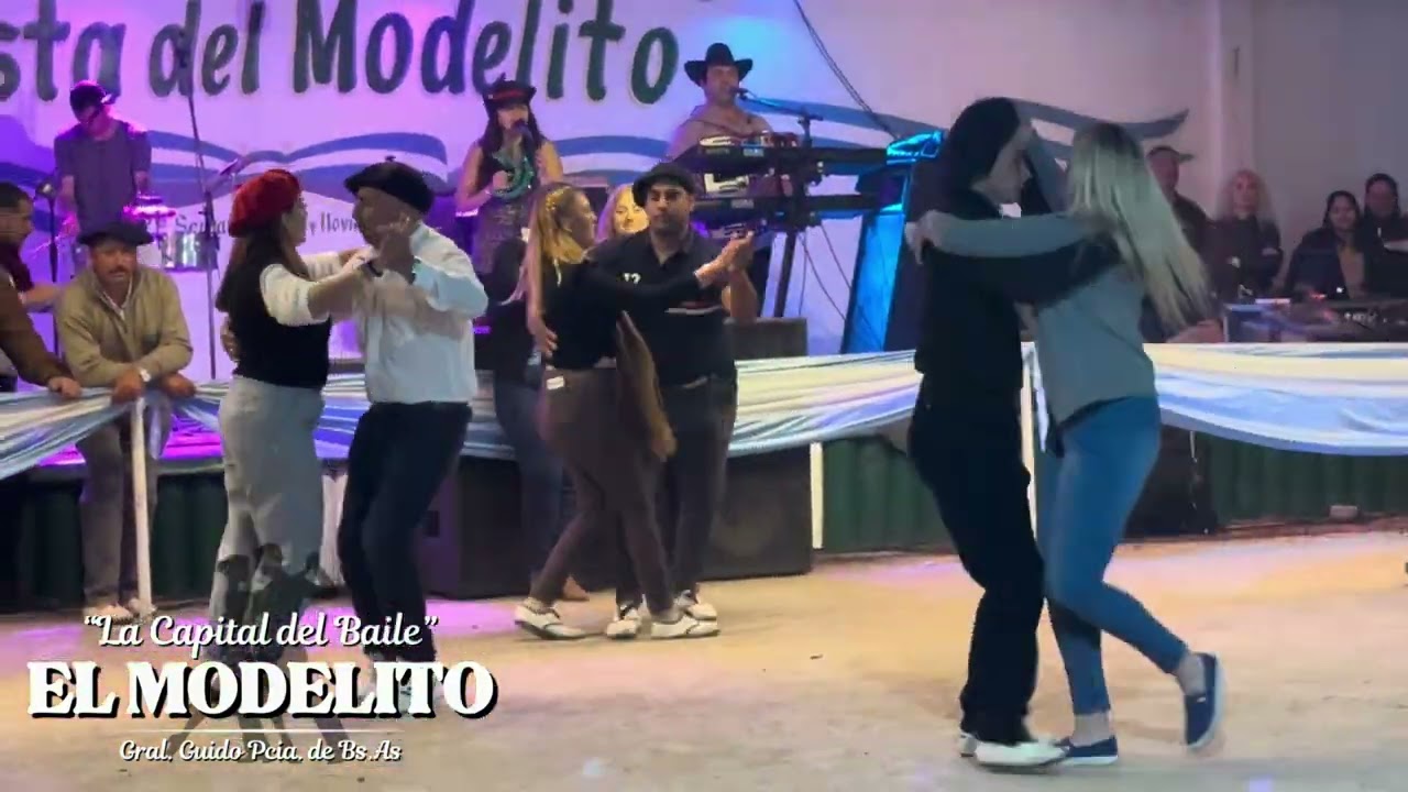 CONCURSO DE BAILE EN LA PREVIA DEL MODELITO GRAL. GUIDO. RITMO DE CUMBIA (PRIMERA RONDA)