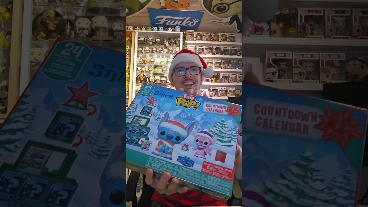 Stitch Bitty Pop Calendar! 🎄 #julekalender #stitch #bittypop #funkopop #originalfunko