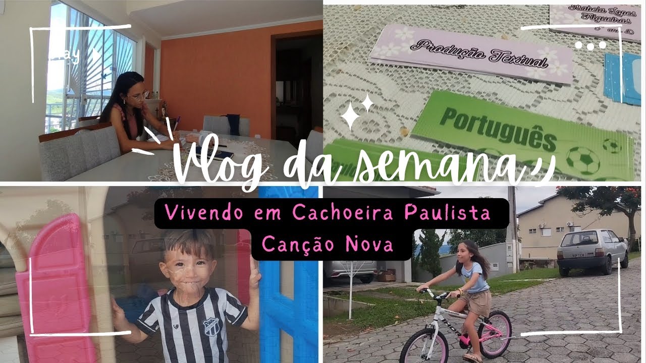 Vlog da semana - A vida em Cachoeira Paulista - Canção Nova 