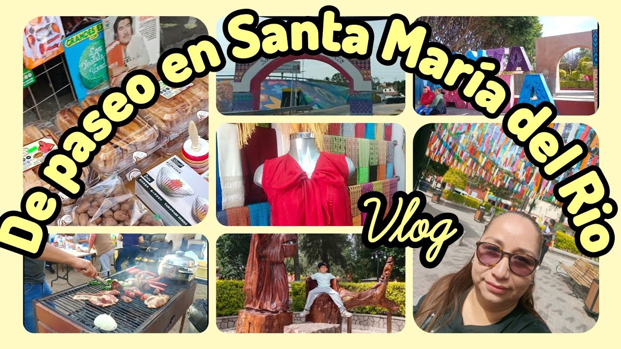 ✅PASEANDO EN SANTA MARIA DEL RIO ☺️. Vlog #normagasten 