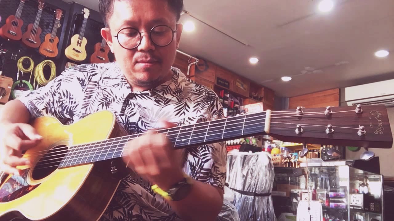 THE HUNT on Martin OM28E Retro (Cover Tommy Emmanuel)