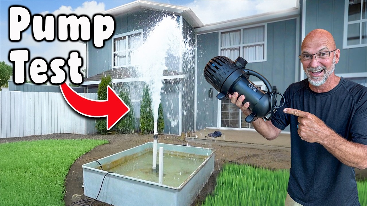 BOOM! DIY vs Pro Pond Pump Test | Vlog Compilation