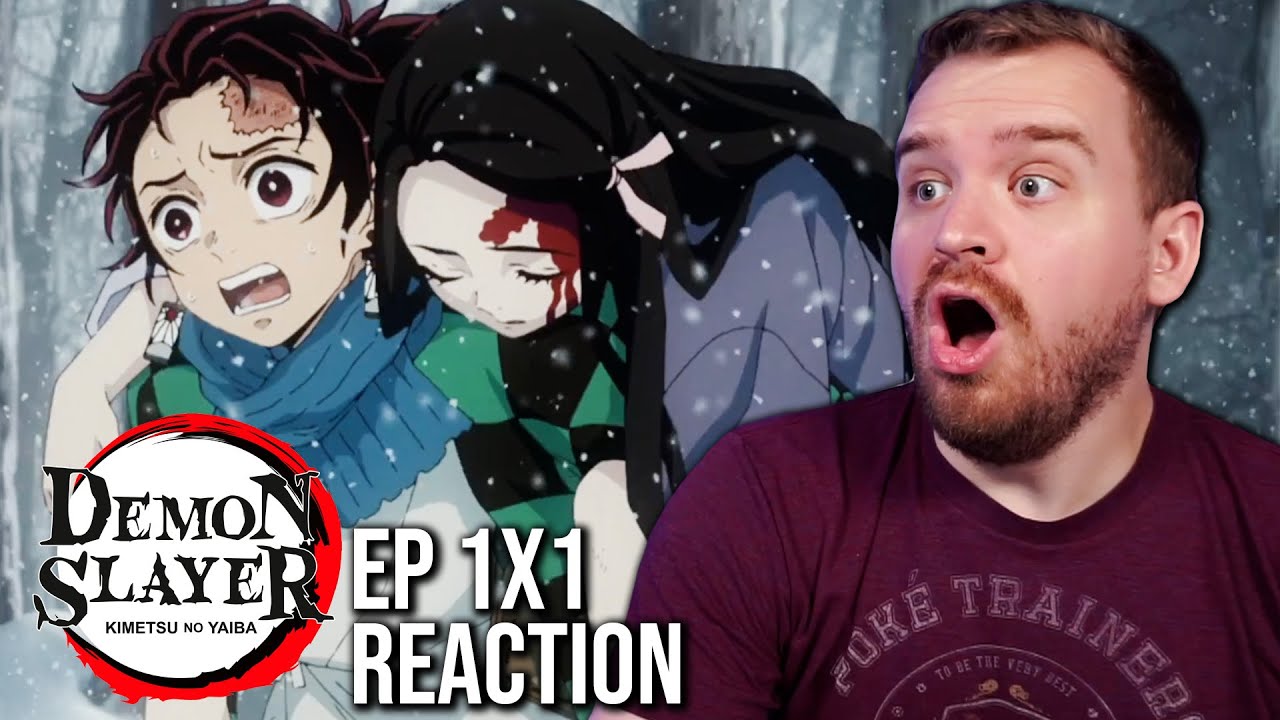 Starting With PAIN?!? | Demon Slayer Ep 1x1 Reaction & Review | Ufotable on Crunchyroll