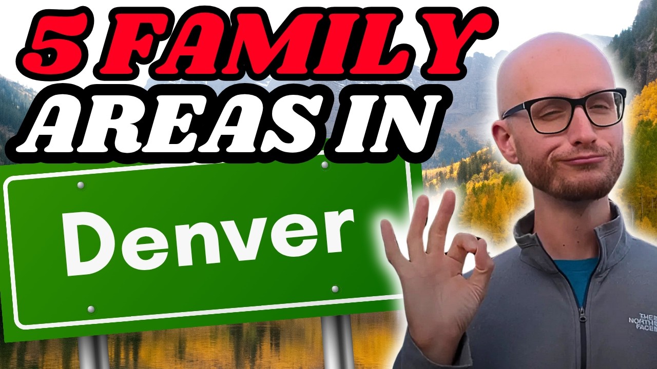 5 BEST Neighborhoods in DENVER Colorado For FAMILIES in 2025! [With Best Schools]