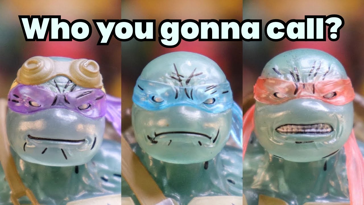 GHOST BROTHERS! Unboxing TMNT Last Ronin figures from NECA toys