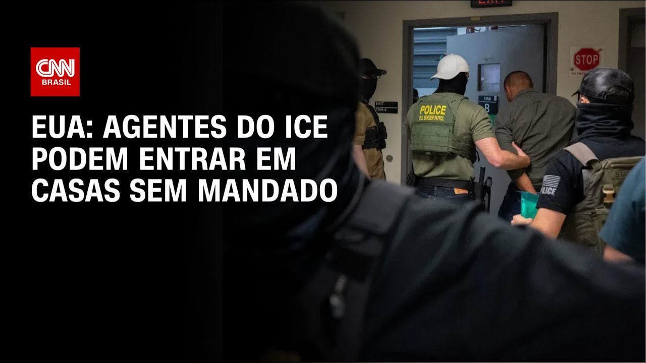 Documento do ICE permite que agentes entrem em residências sem mandado | HORA H