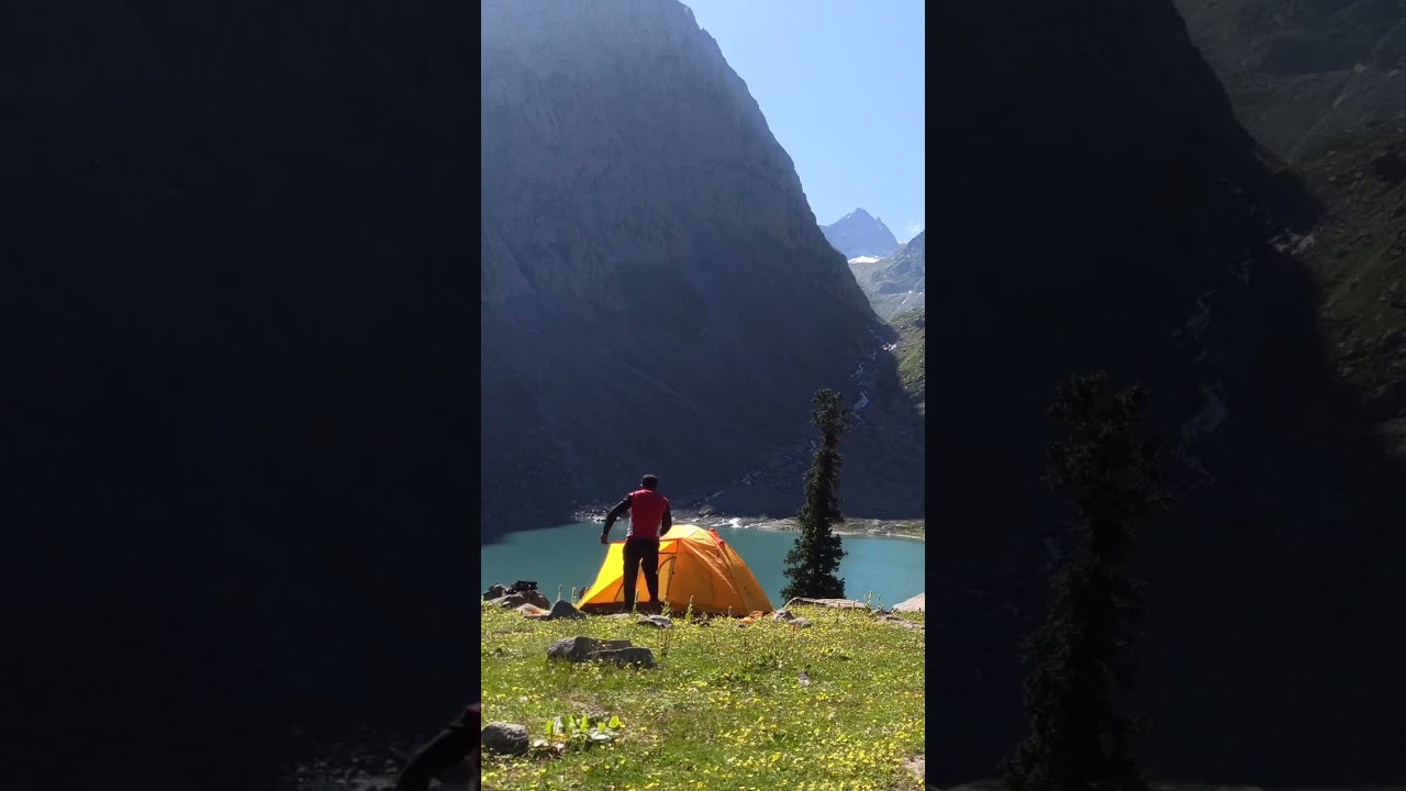 Solo camping 