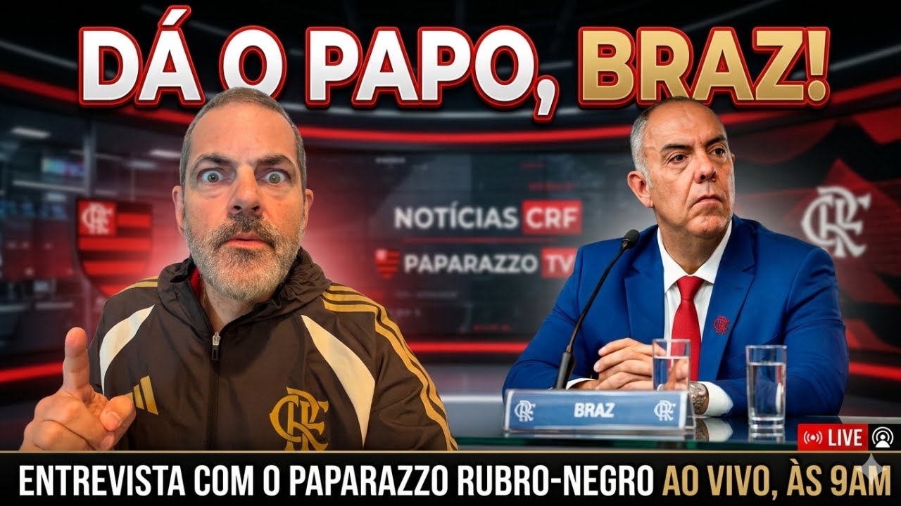 D&Aacute; O PAPO, MARCOS BRAZ! ENTREVISTA EXCLUSIVA! VAI FALAR TUDO! PLATA, JJ, DORIVAL E MAIS!