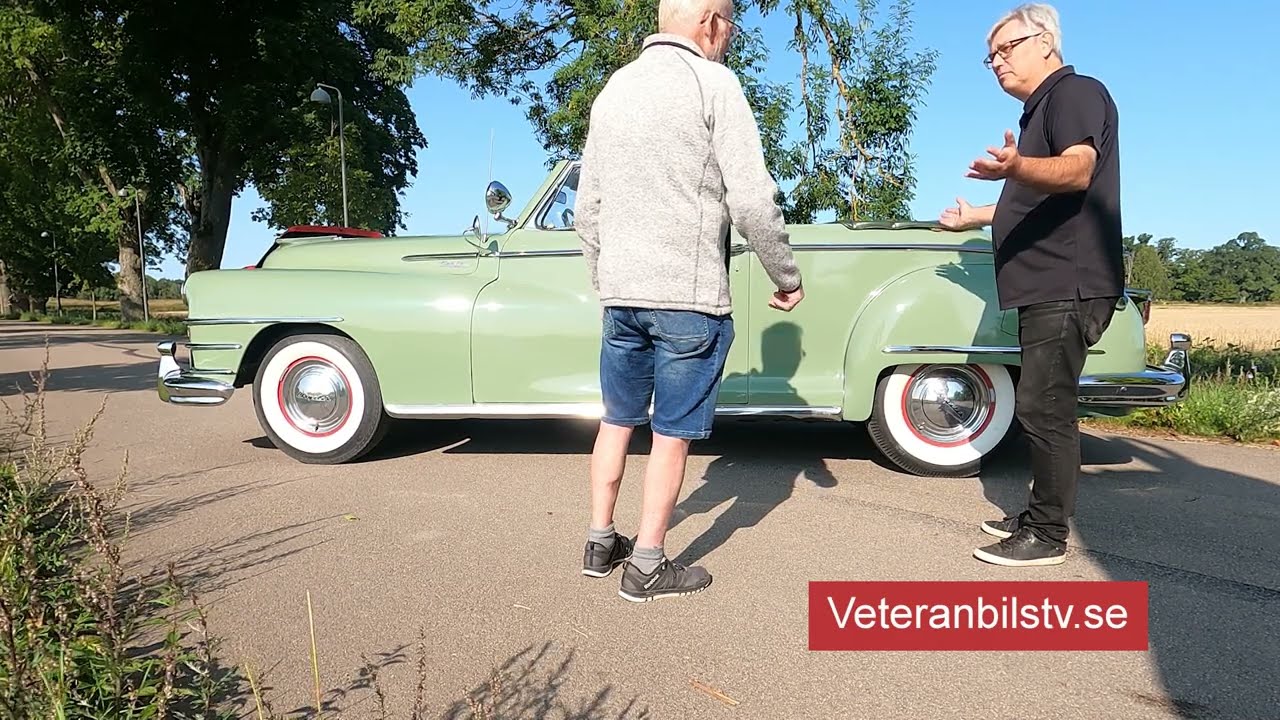 Chrysler Windsor Conv 1948 #178 Veteranbilstv.se