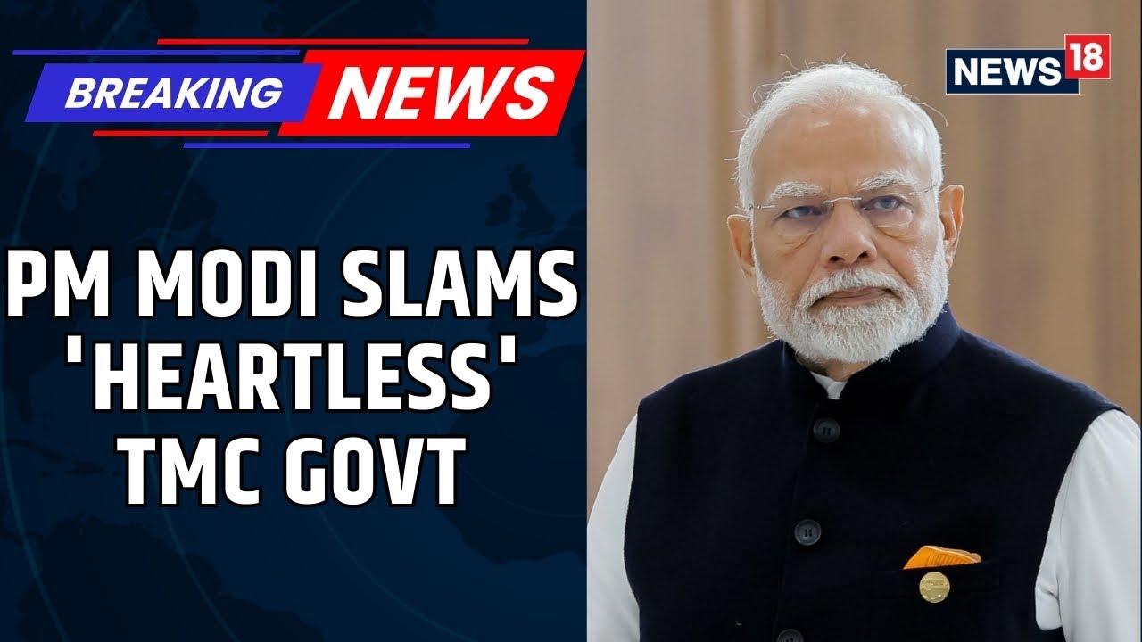 PM Modi In West Bengal | PM Modi Slams TMC Govt Over Failure | BJP-TMC War Of Words | News18