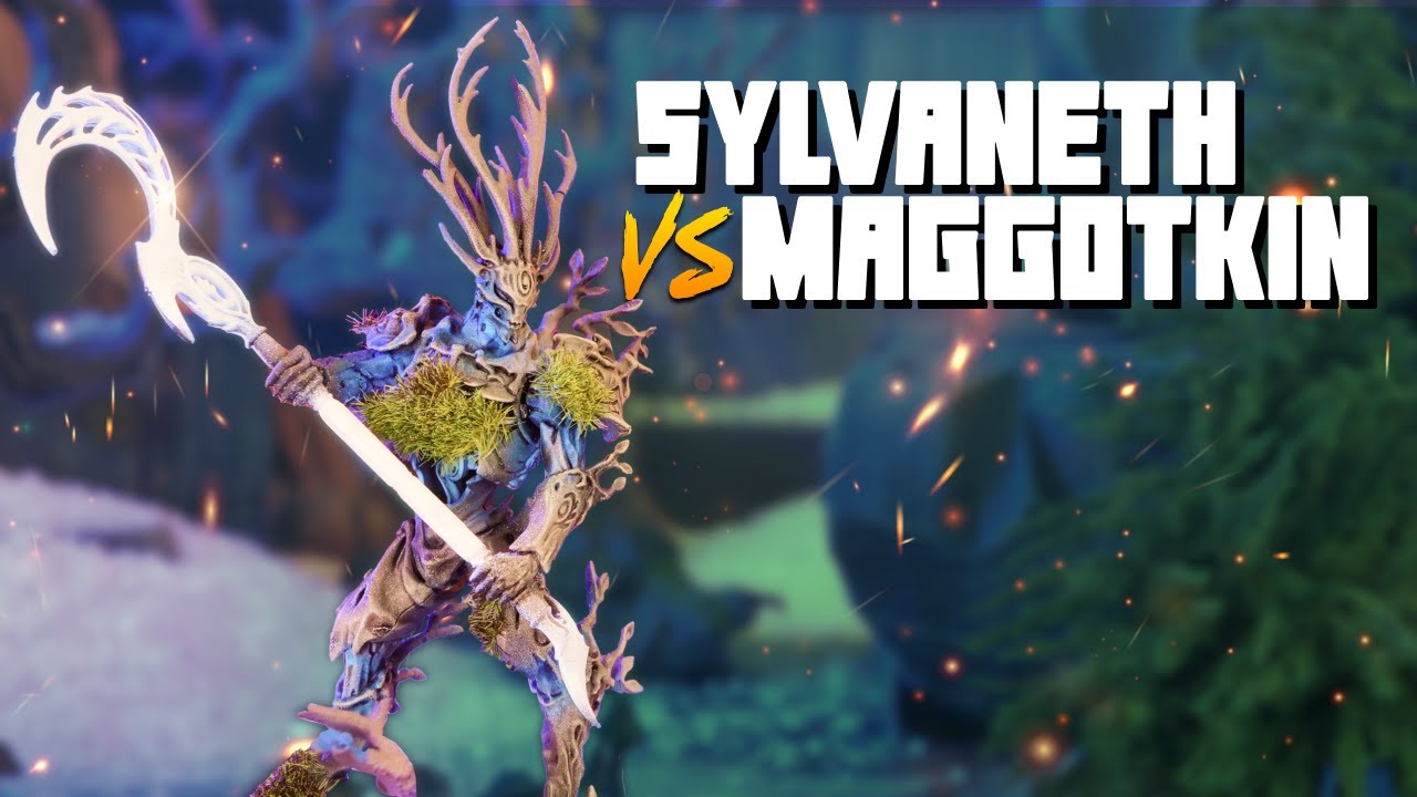 Sylvaneth vs Maggotkin of Nurgle - Age of Sigmar Battle Report