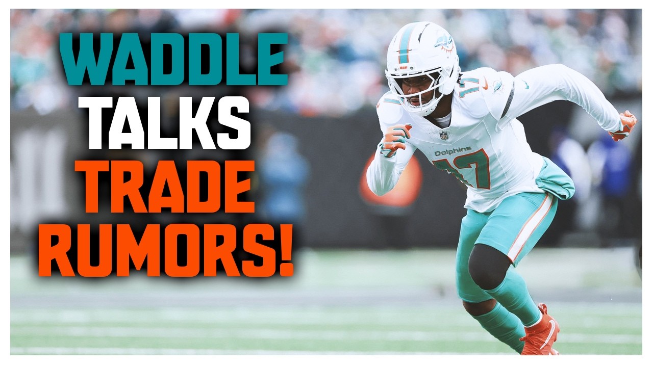 Miami Dolphins Jaylen Waddle Talks About Trade Rumors & More With @Terron Armstead