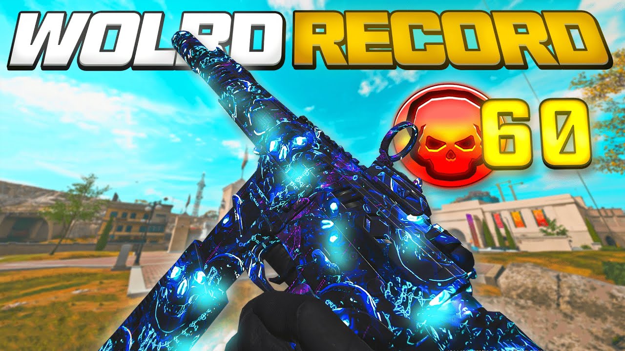 🥇*WORLD RECORD*🥇60 KILLS in WARZONE!