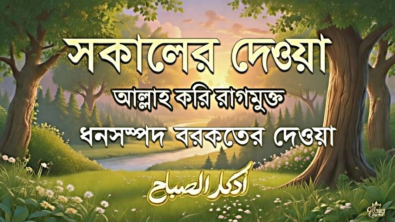 সকালটা শুরু হোক হৃদয় শীতল করা বরকতময় আয়াত দিয়ে | সকালের দোয়া ও জিকির | Morning Dua | Alaa Aqel