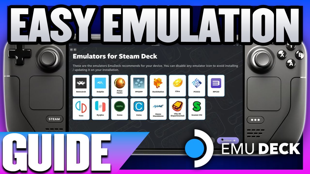 Как настроить эмуляцию в Steam Deck в 2025 году (простое руководство)