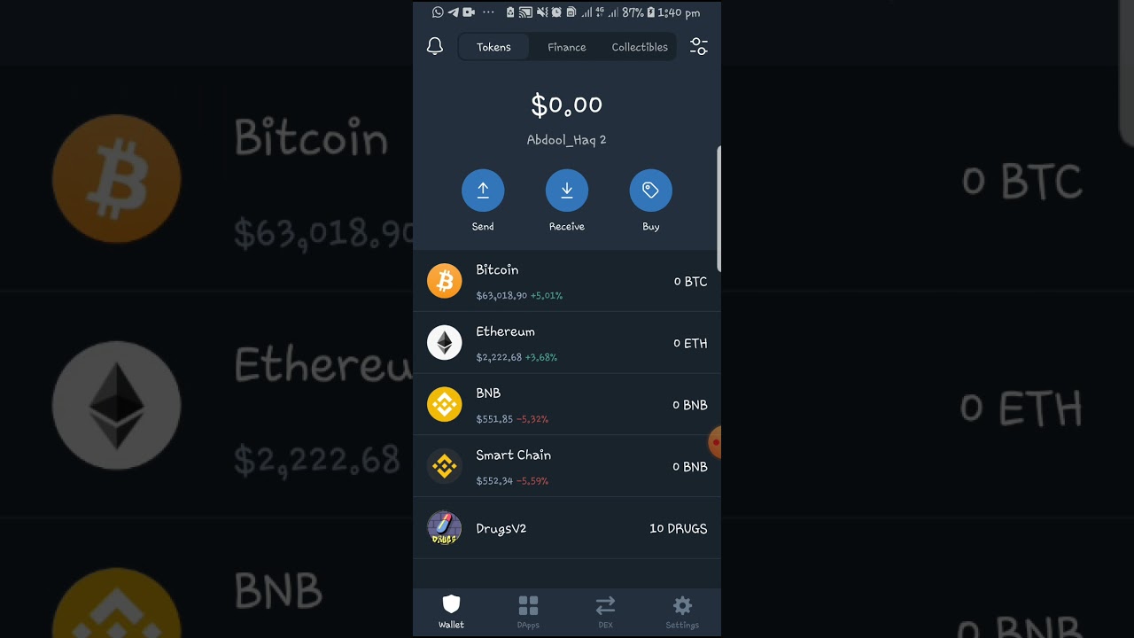How to swap tokens on pancakeswap using trust wallet