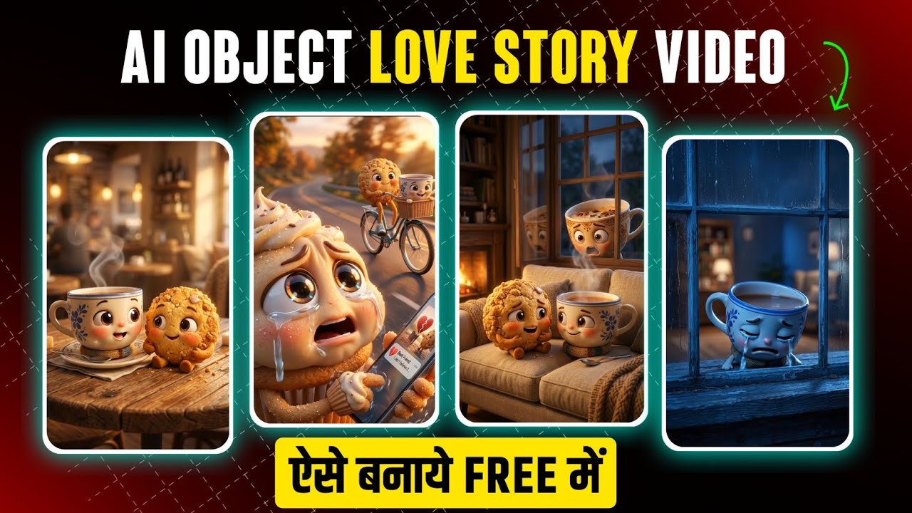 Object Talking Love Story Video Kaise Banaye | How To Make Object Talking Ai Video