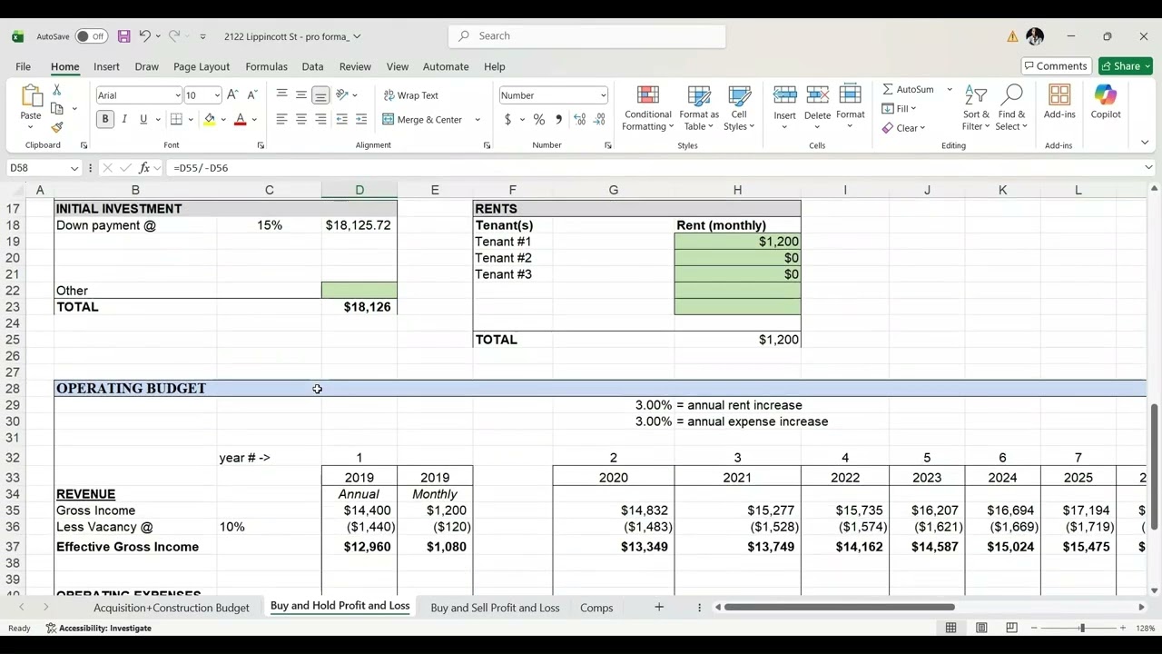 How To Fill Out a Pro Forma To Analyze Real Estate Investment Deals - Part 2