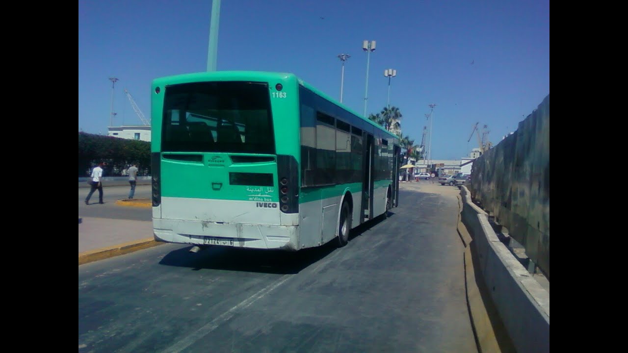 [M'dina Bus] (Retired)! - Flash Back - iveco Eurorider27A Hispano Habit Loud Voith - (Bus 1163)