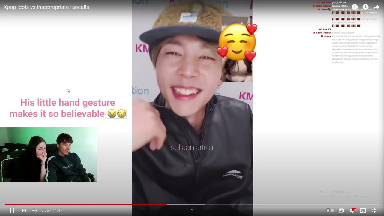 Reacting To Kpop idols vs inappropriate fancalls