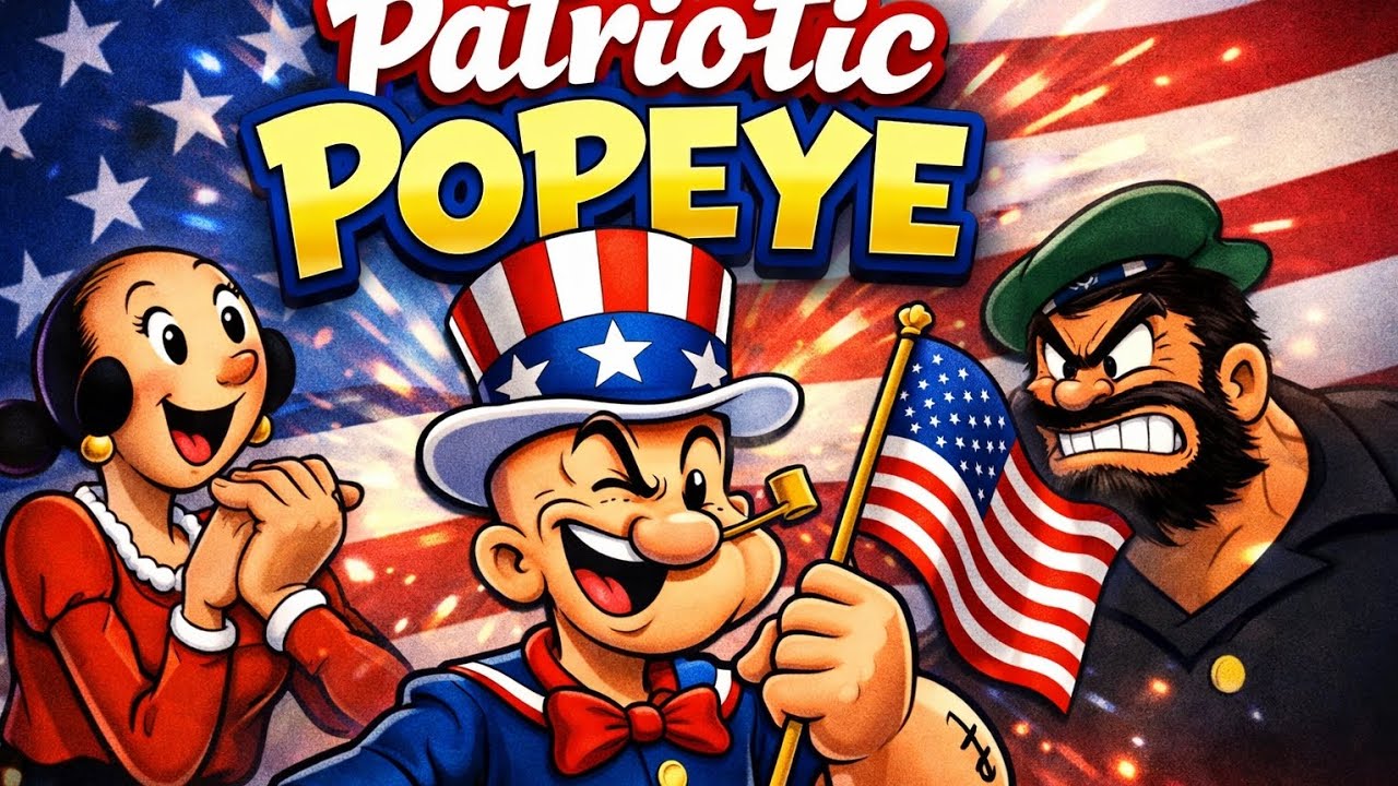 Patriotic Popeye – Classic Cartoon (Full Episode)