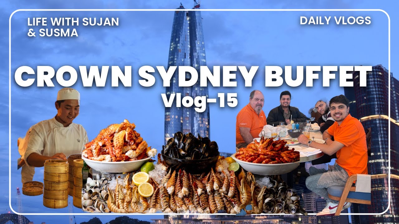 Epic Office Team Lunch at Crown Sydney's Epicurean! (Barangaroo Buffet Feast)