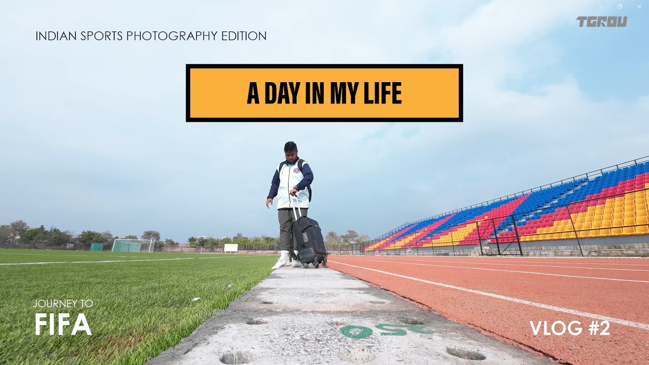 A DAY IN THE LIFE OF A SPORTS PHOTOGRAPHER IN INDIA | TRAINING SESSION VERSION | RAJASTHAN UNITED FC