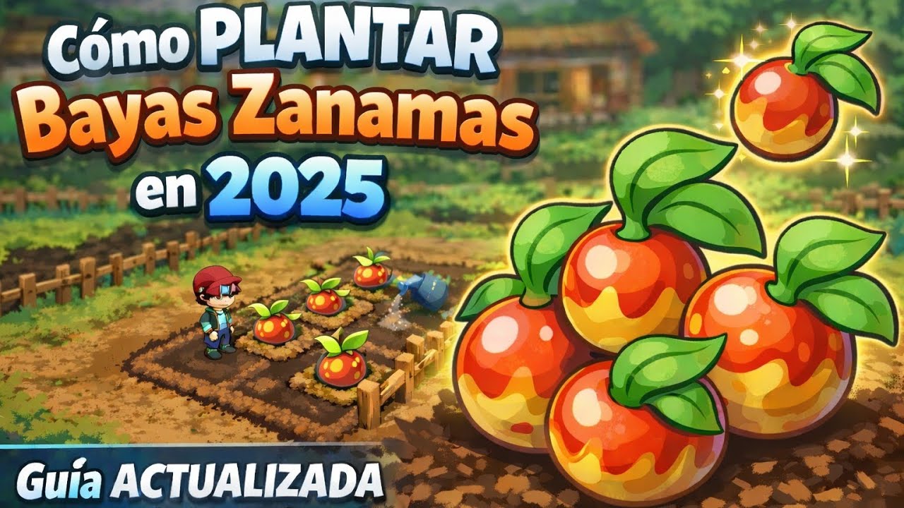 Cómo PLANTAR Bayas ZANAMAS | Guia ACTUALIZADA 2026 PokeMMO