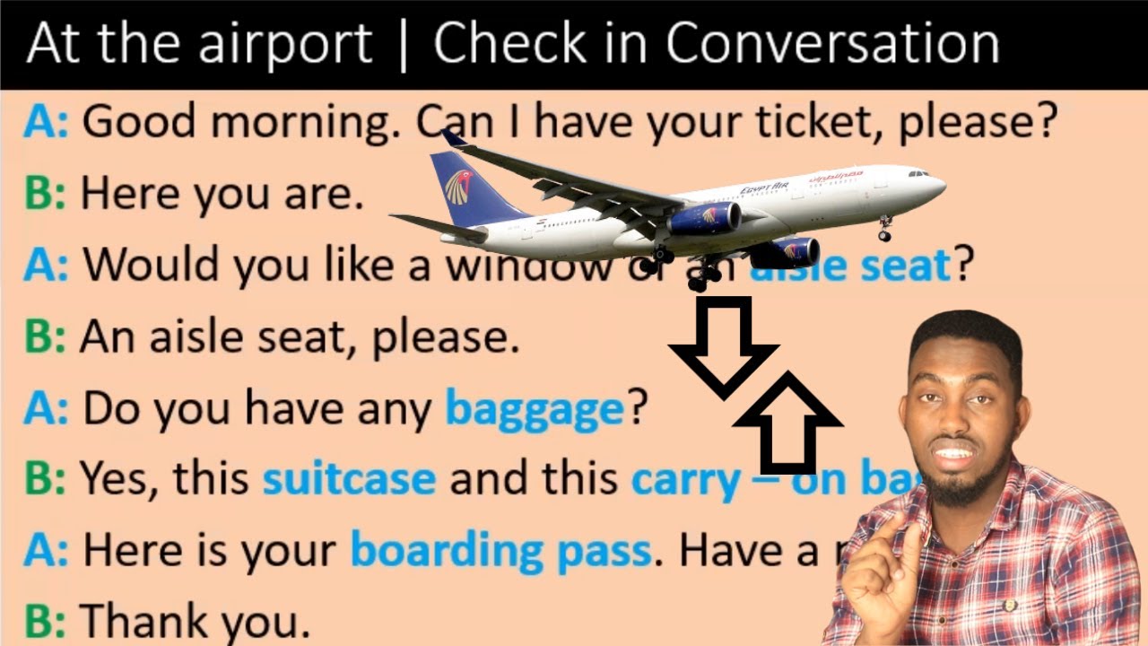 CONVERSATION AT THE AIRPORT ✈️ | English af Somaali Ku Baro | Macalin Omar !!