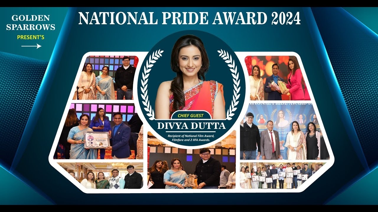 National Pride Award 2024 by Divya Dutta