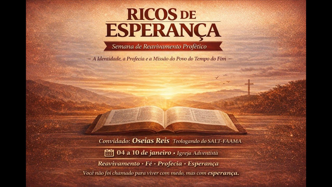 AO VIVO-SEMANA DE REAVIVAMENTO 07/01/2026 - IASD MONTE CASTELO