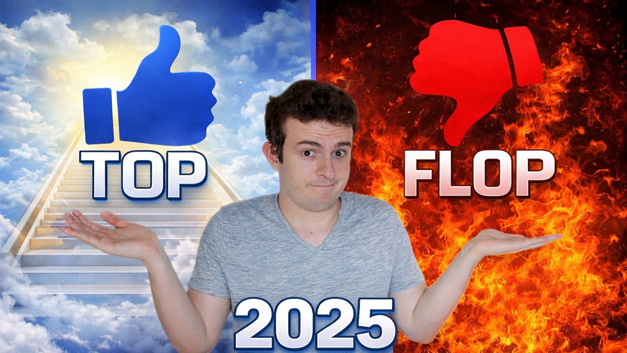 MON TOP 10 ET FLOP 10 JEUX VIDÉOS DE 2025 | Quel est mon GOTY 2025 ?