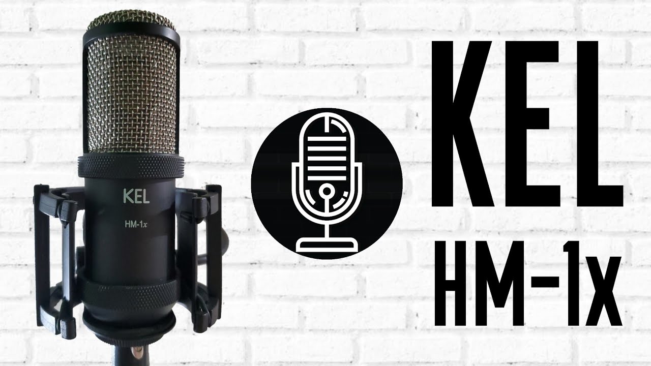 KEL HM-1x - A Super Rare Flat Condenser Microphone That Is Loved For Drum Overheads - Test / Review