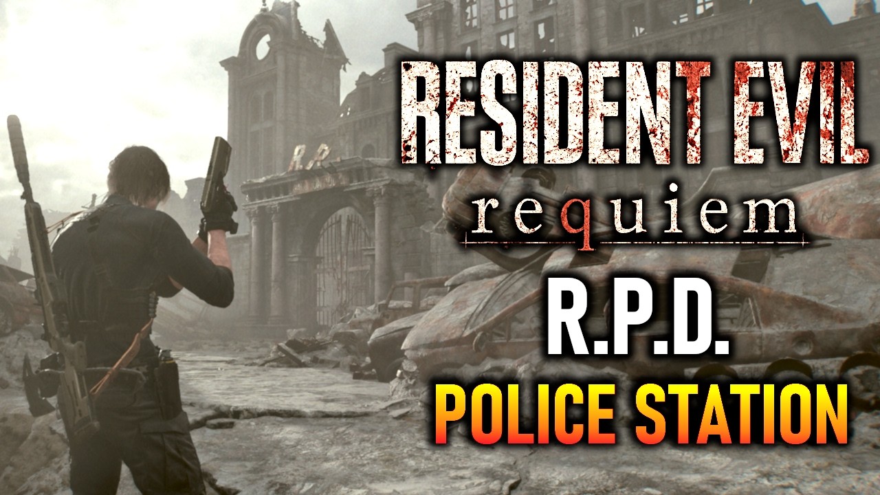 Resident Evil Requiem — Исследование полицейского участка RPD (код от сейфа и файлы)