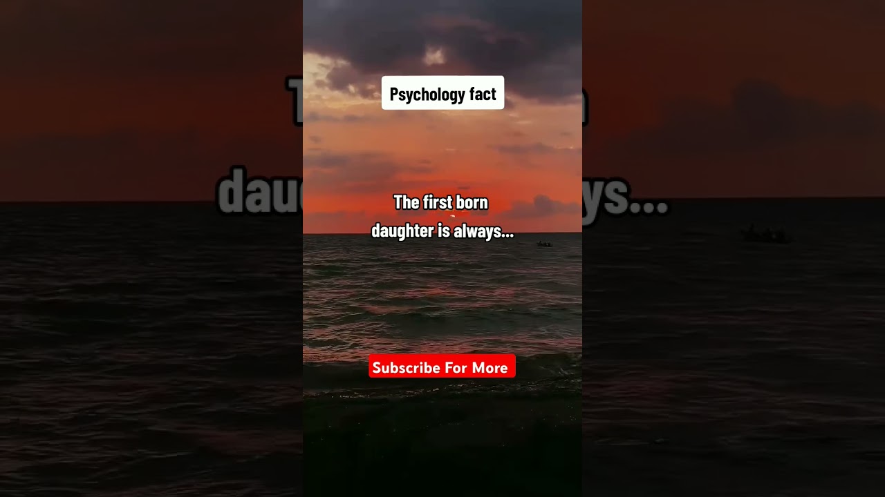 The First Born daughter is always...