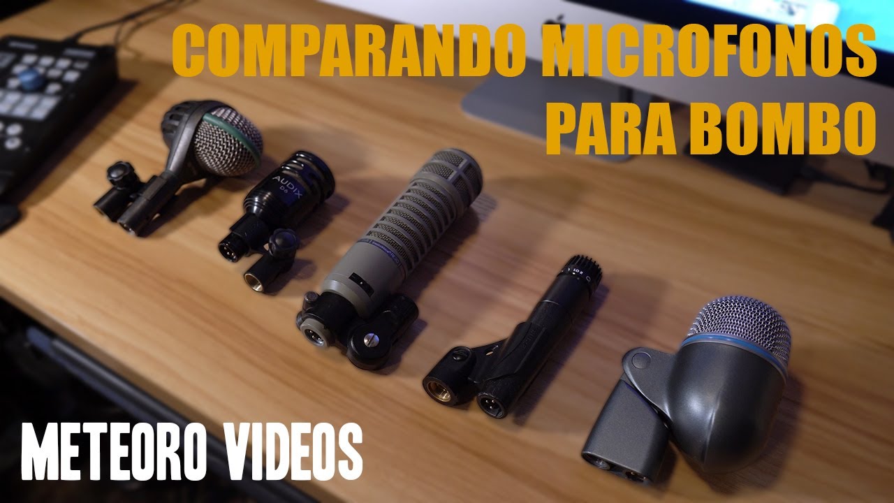Los mejores 5 MICRÓFONOS para BOMBO
