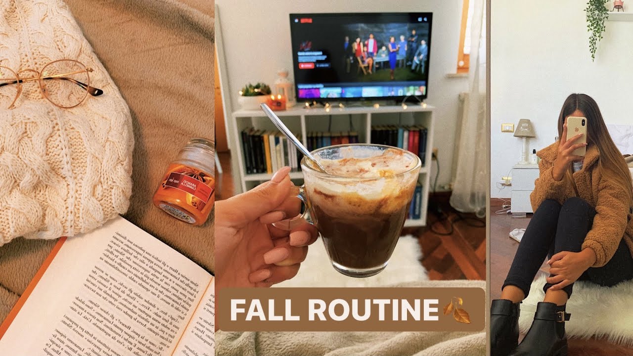 La mia ROUTINE AUTUNNALE  🍂 *cozy*